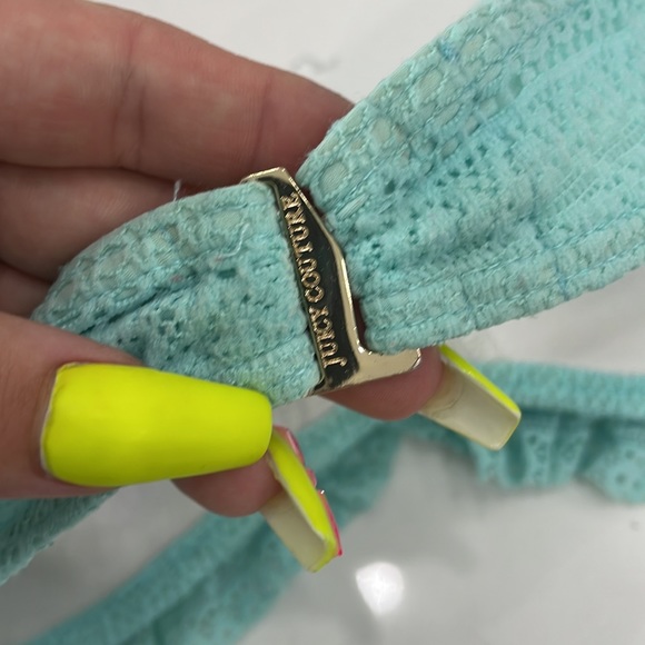 Juicy Couture frilly lace bikini top - Picture 4 of 6